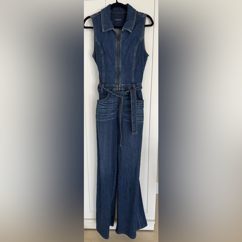 Ramy Brook Indigo Wide Leg Jumpsuit